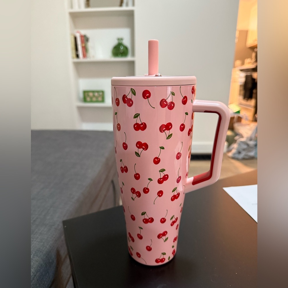 Brumate eras tumbler cherry pattern